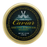 Siberian Osetra Malossol Black Caviar – Delicate Sturgeon Roe