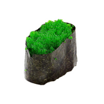 Sushi Roll with Green Tobiko Flying Fish Roe