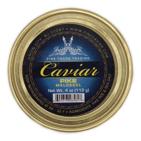 Russian Malossol Black Pike Caviar