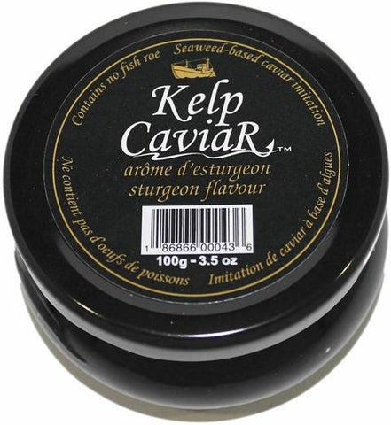 Kelp Sturgeon Flavor Black Seaweed Caviar